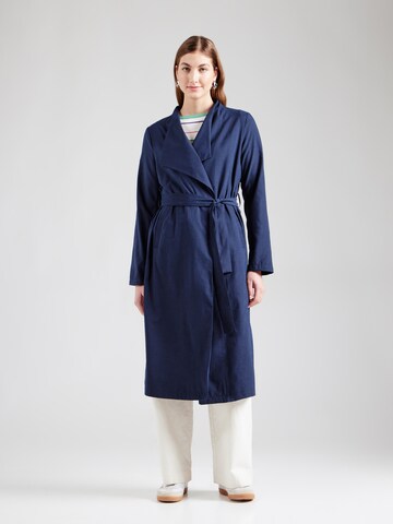 VILA Between-seasons coat 'VILANNI' in Blue: front