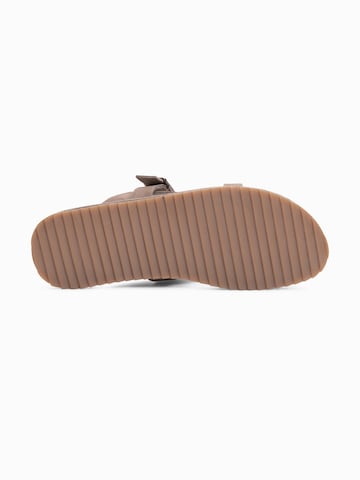 Ombre Teenslippers 'Klapki' in Grijs