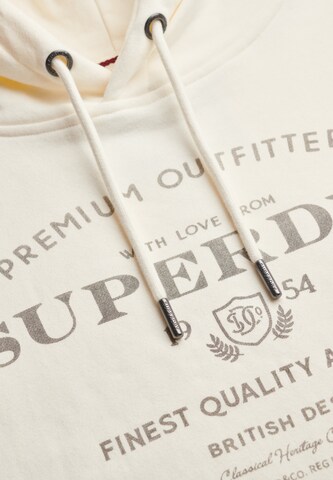 Sweat-shirt 'Luxe Casual' Superdry & Co en beige
