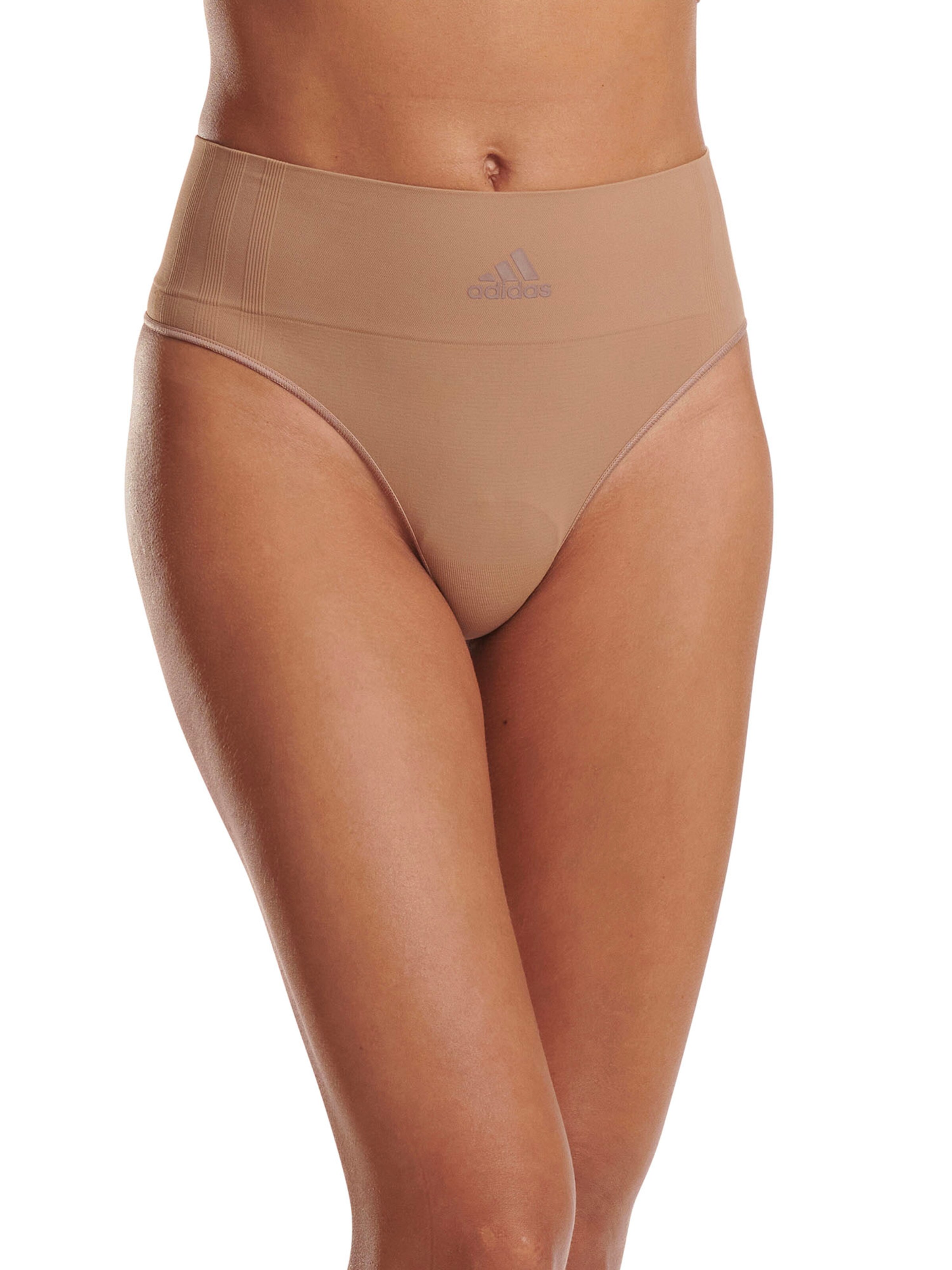 String ' THONG ' ADIDAS SPORTSWEAR en marron : devant