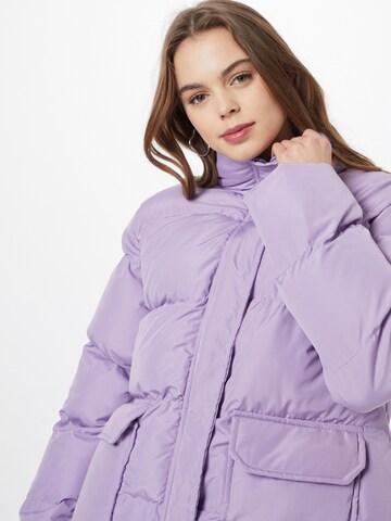 Trendyol Zimní bunda – fialová