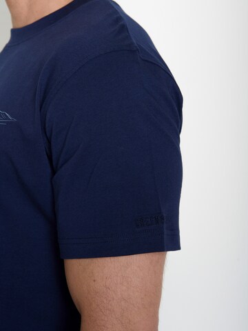 Maglietta 'Fusion Sail Away' di GREENBOMB in blu