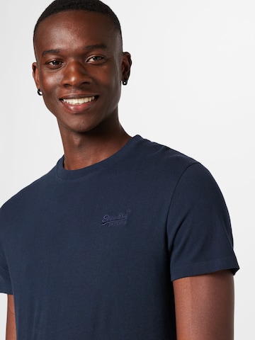 Superdry Футболка 'Essential' в Синий
