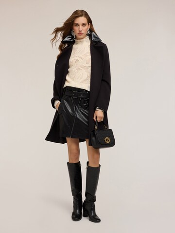 MOTIVI Wintermantel in Zwart