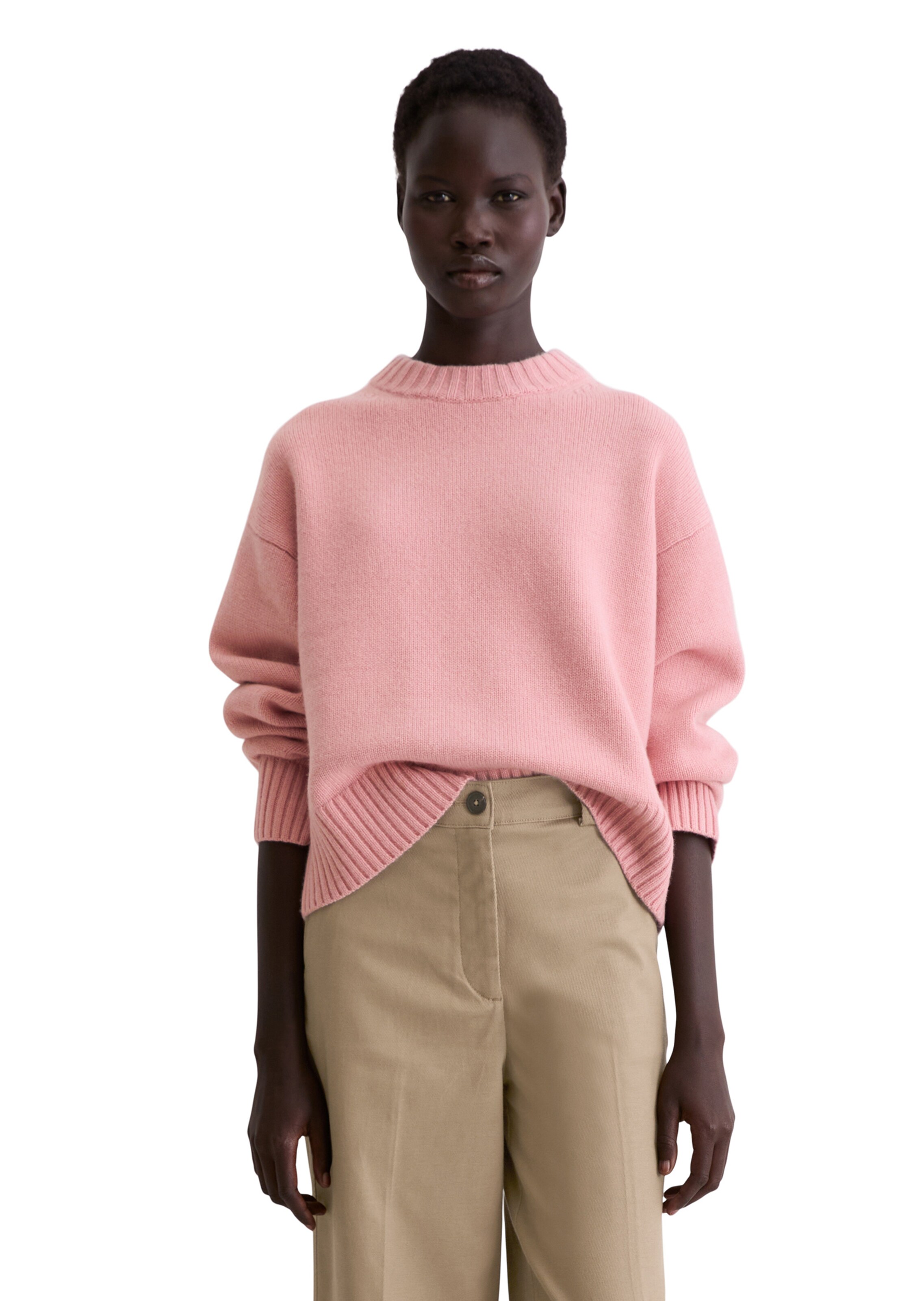 Marc O'Polo Sweater in Pink: front