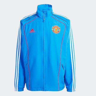 ADIDAS PERFORMANCE Veste de sport en bleu / jaune / rouge, Vue avec produit