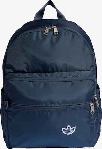 ADIDAS ORIGINALS Backpack 'Premium Essentials' in Blue: front