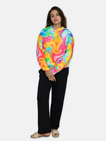 salzhaut Sweatshirt 'Betüdeln' in Gemengde kleuren