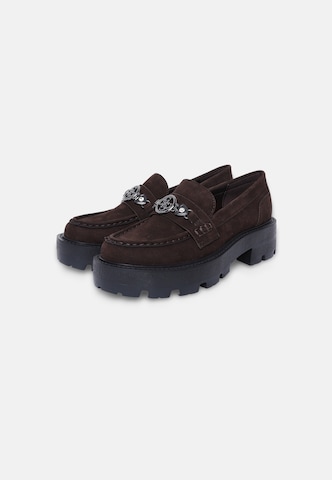 GUESS - Zapatillas 'YAAKO2' en marrón