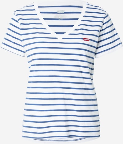 Marškinėliai 'The Perfect V-Neck' iš LEVI'S ®, spalva – tamsiai mėlyna / balta, Prekių apžvalga