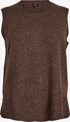 ZizziPulover 'Vista' - smeđa boja: prednji dio