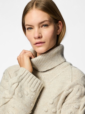 PIECES Pullover 'Donsi' in Beige