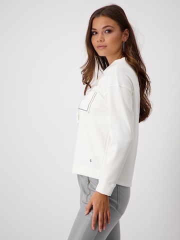 Sweat-shirt monari en blanc