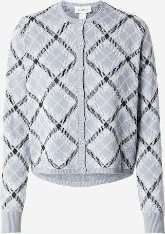 Monki Kardigan w kolorze szary: przód