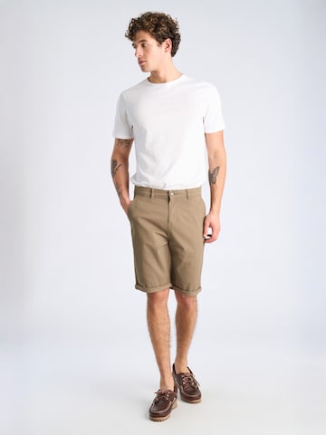 Lindbergh Regular Chino in Grijs