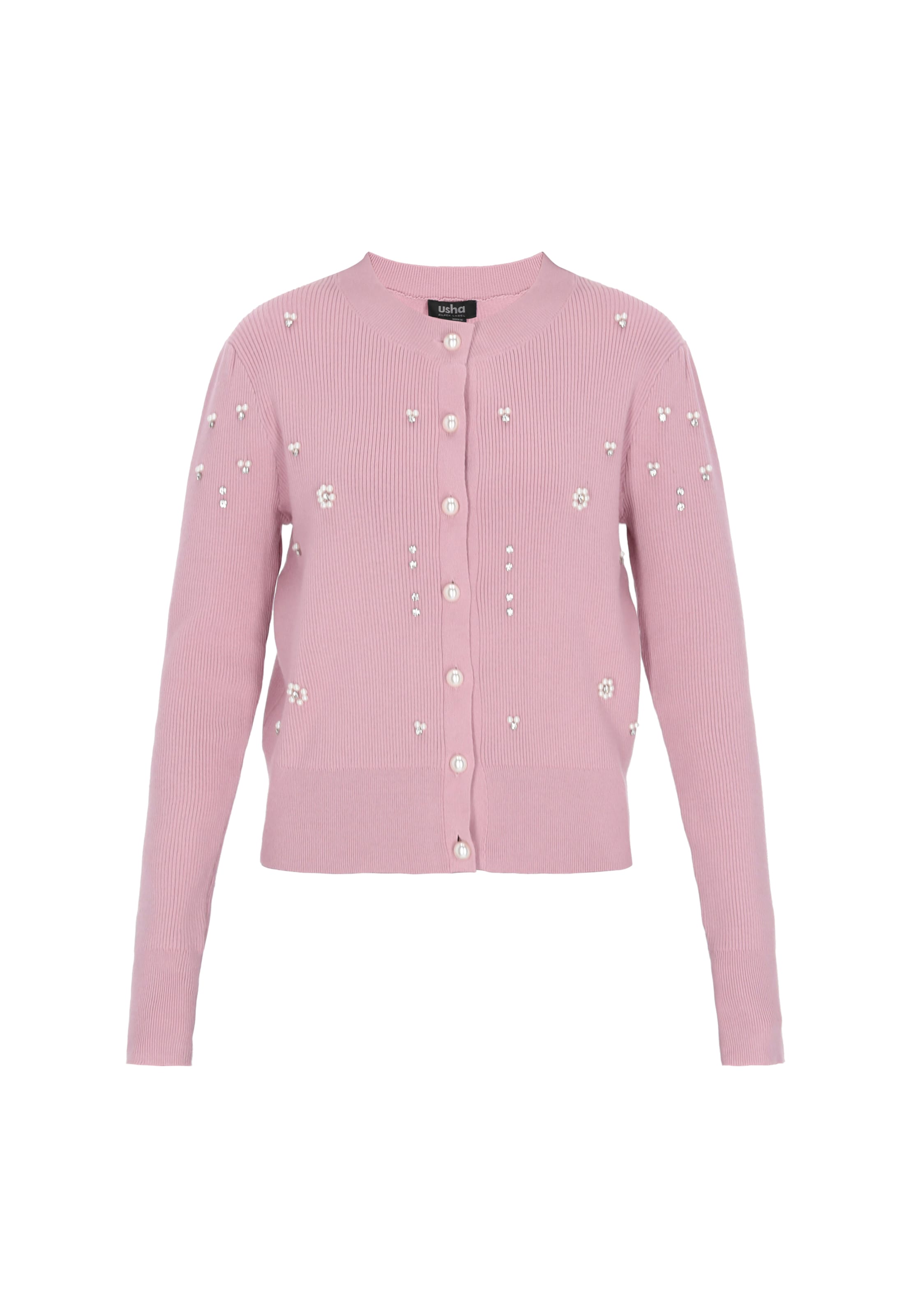 usha BLACK LABEL - Cárdigan en rosa: frente