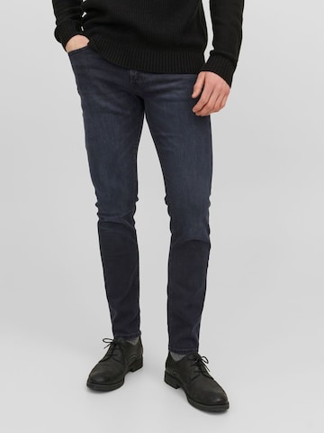 Coupe slim Jean 'Glenn Felix' JACK & JONES en bleu : devant