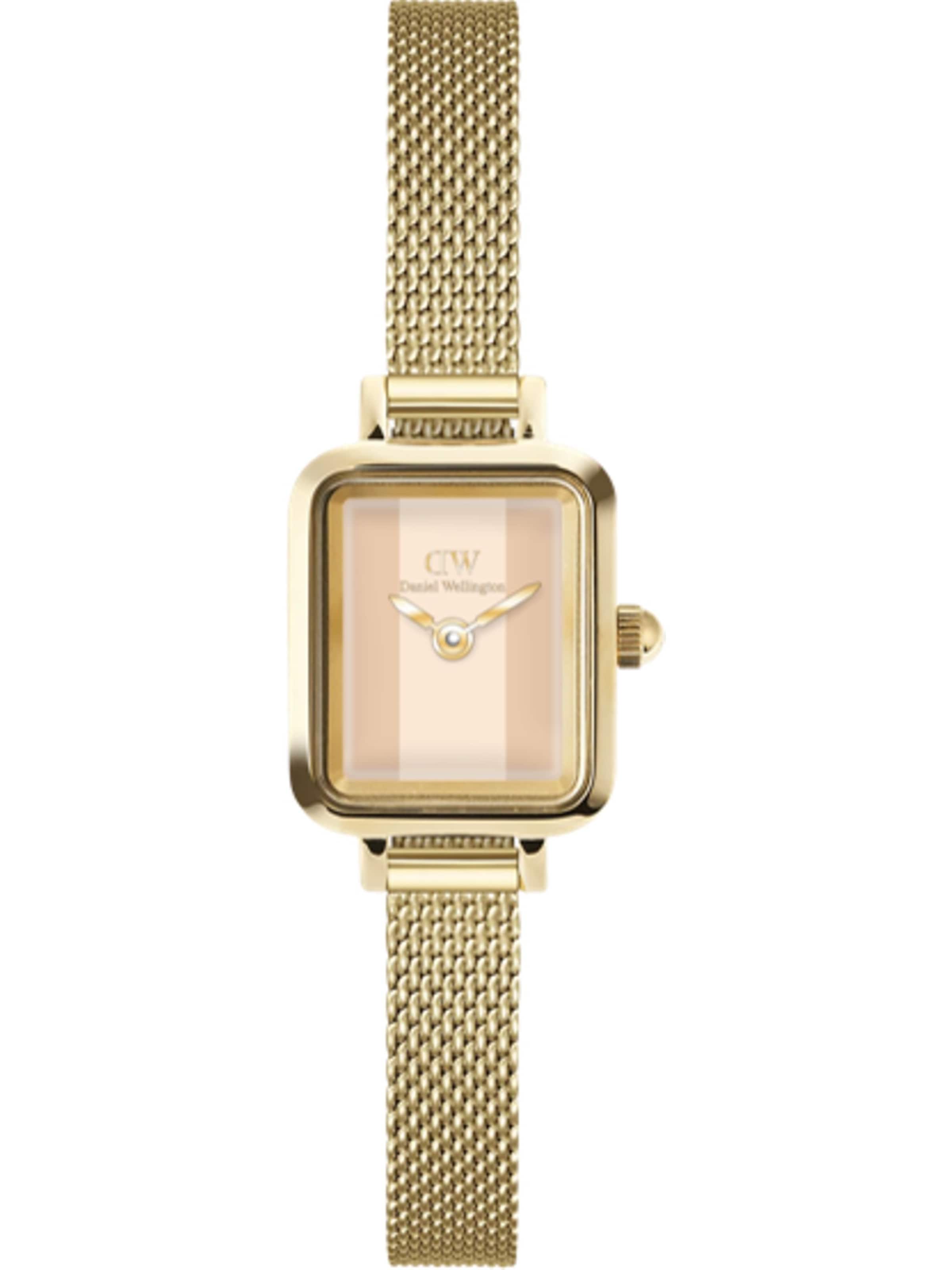 Daniel Wellington Uhr in Gold: Vorderseite