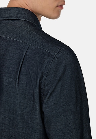 Boggi Milano Regular fit Overhemd in Blauw