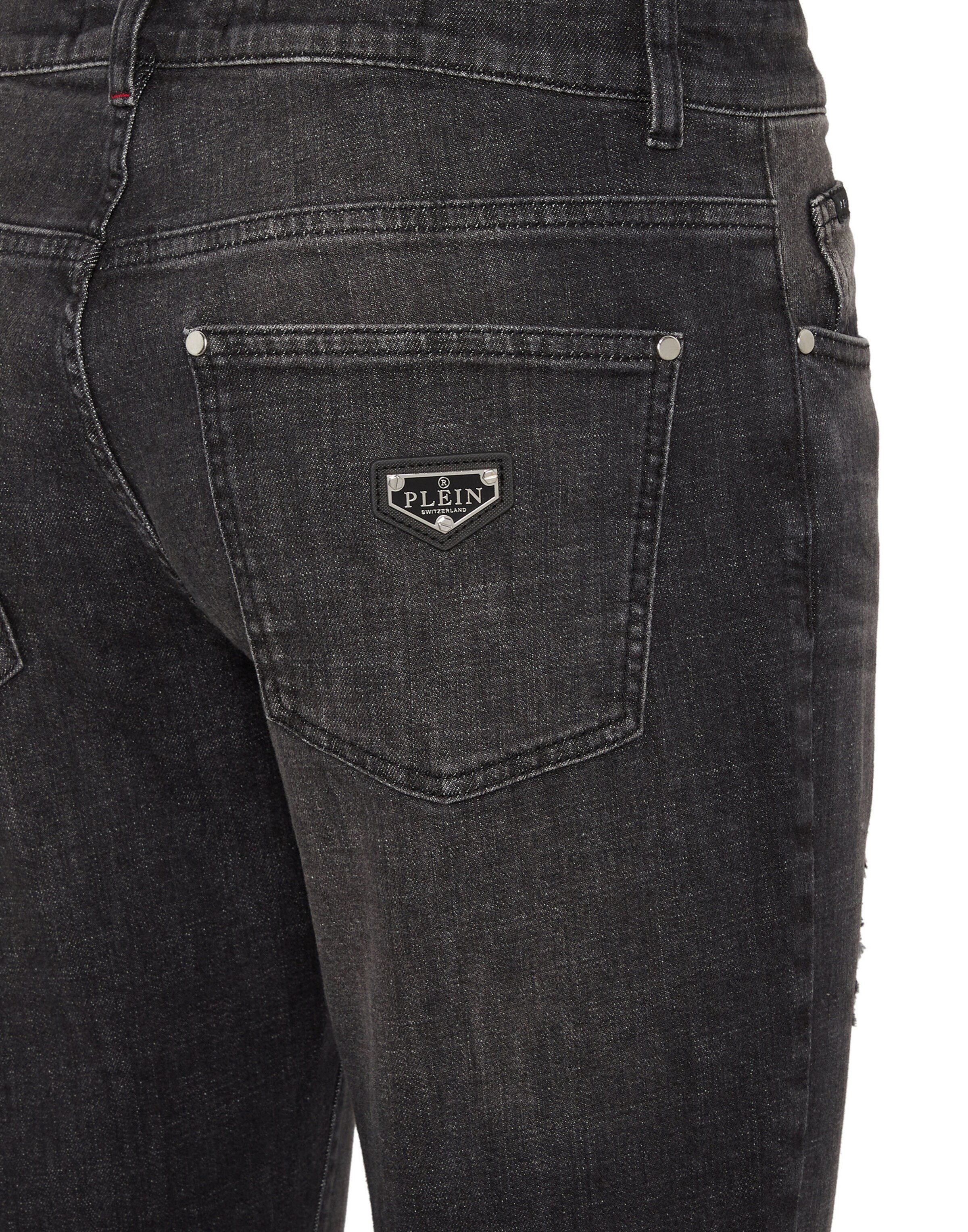 Philipp Plein Regular Jeans in Grey