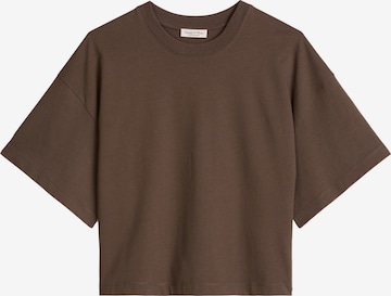 Marc O'Polo T-Shirt 'Summer Athleisure' in Braun: Vorderseite