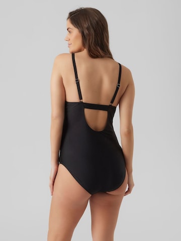 MAMALICIOUS - Bustier Traje de baño 'Francis' en negro