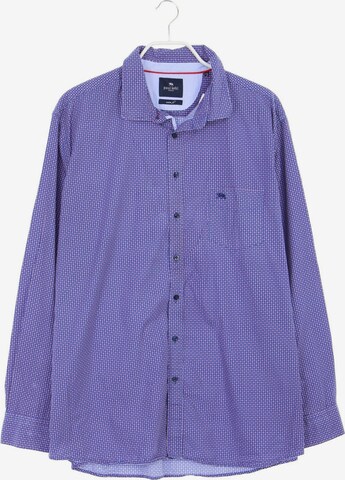 PAUL KEHL 1881 Button Up Shirt in XXL in Blue: front