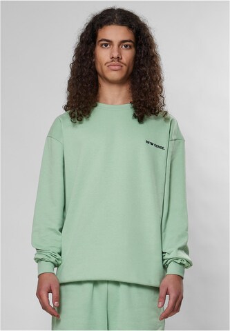 Sweat-shirt 9N1M SENSE en vert : devant