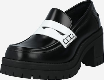 Apple of Eden - Sapato Slip-on 'Ruby' em preto: frente