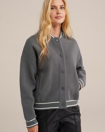 WE Fashion Between-season jacket in Grey