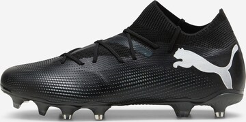 Chaussure de foot 'Future 7 Match' PUMA en noir : devant