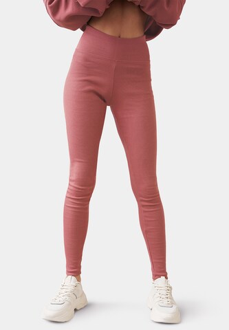 Ombre Leggings in Roze: voorkant
