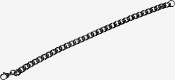 Akzent Bracelet '"Peppi" Panzerarmband - Edelstahl - poliert' in Black: front