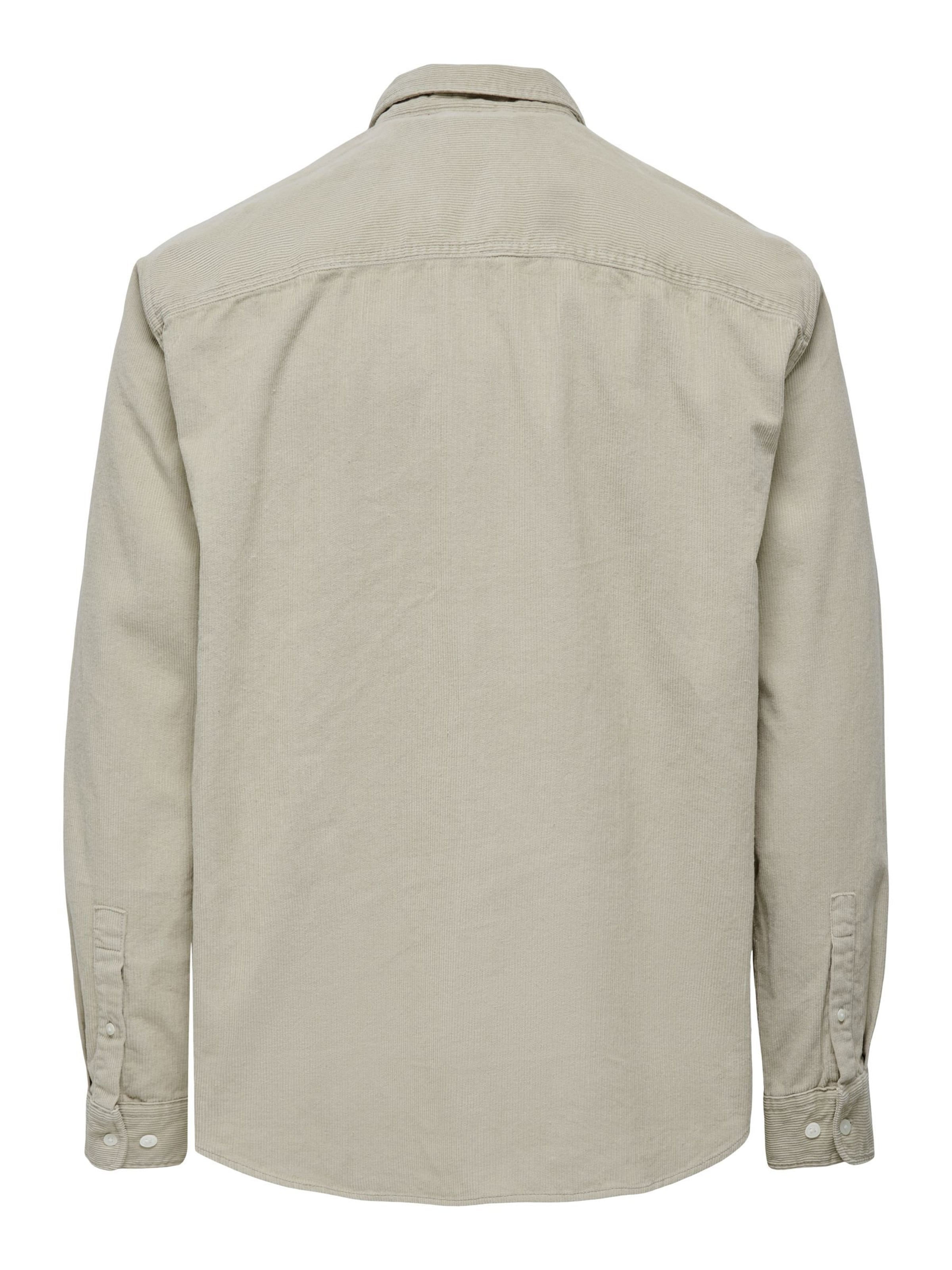 Fit confort Chemise &#x27;ONSAlp&#x27; Only &amp; Sons en beige