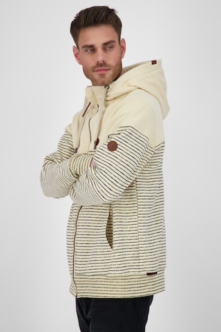 Alife and Kickin Sweatjacke in Beige