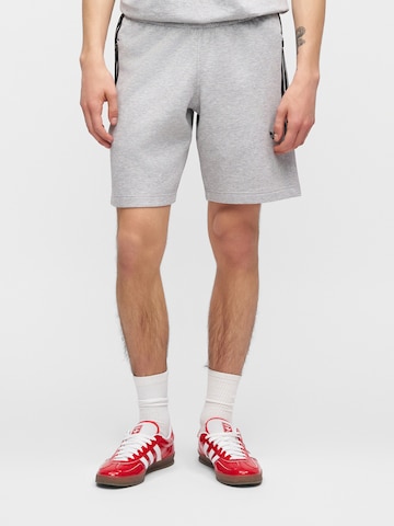 ADIDAS ORIGINALS - Loosefit Calças 'Spacer Teamgeist 26' em cinzento: frente