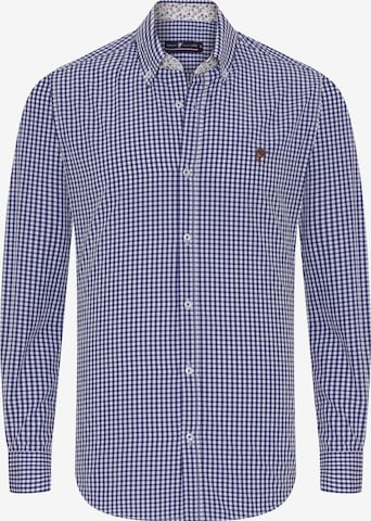 DENIM CULTURE - Ajuste regular Camisa 'Harvey' en azul: frente