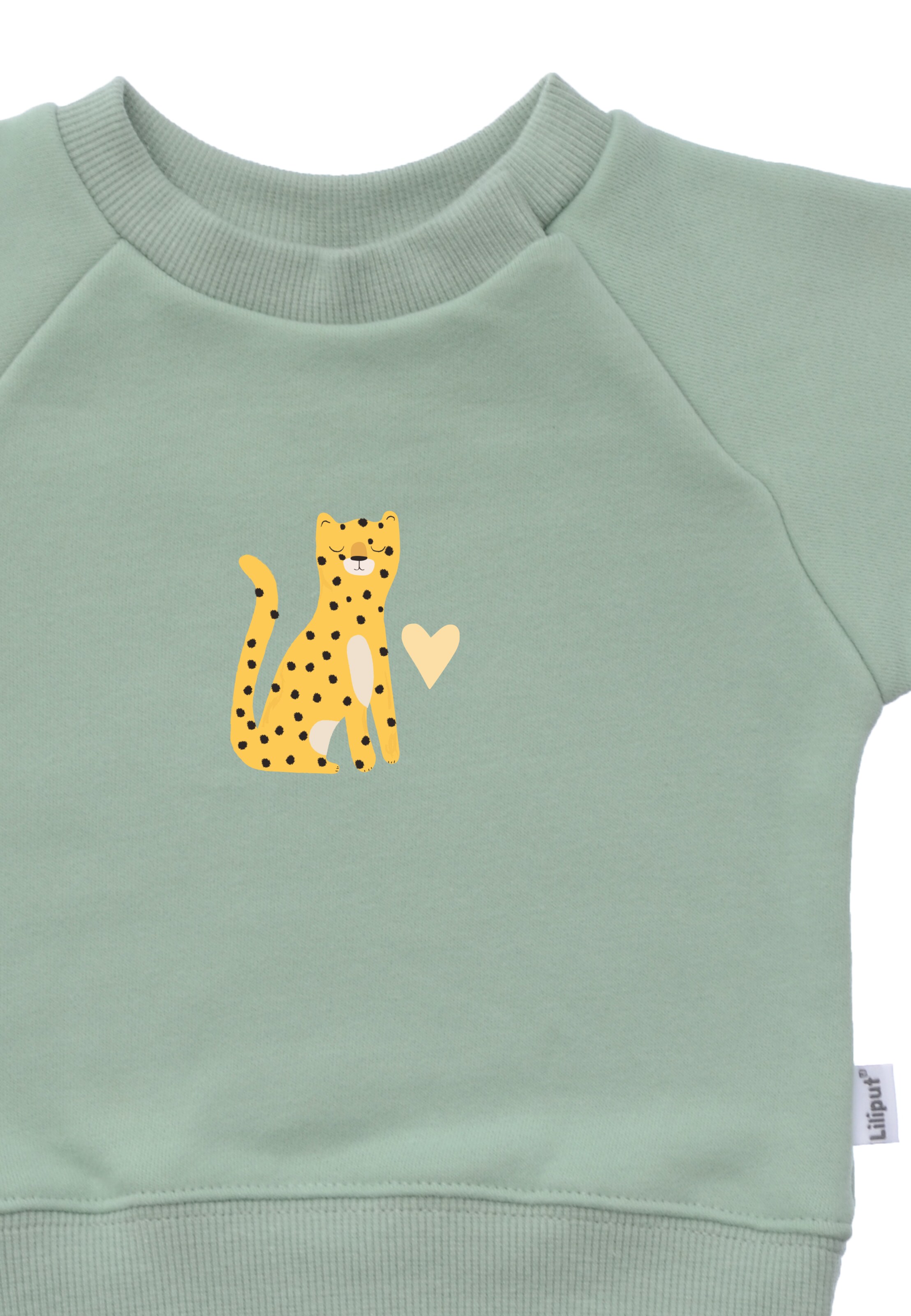 LILIPUT Sweatshirt 'Leopard' in Green