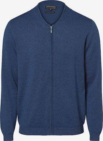 Finshley & Harding Strickjacke in Blau: predná strana