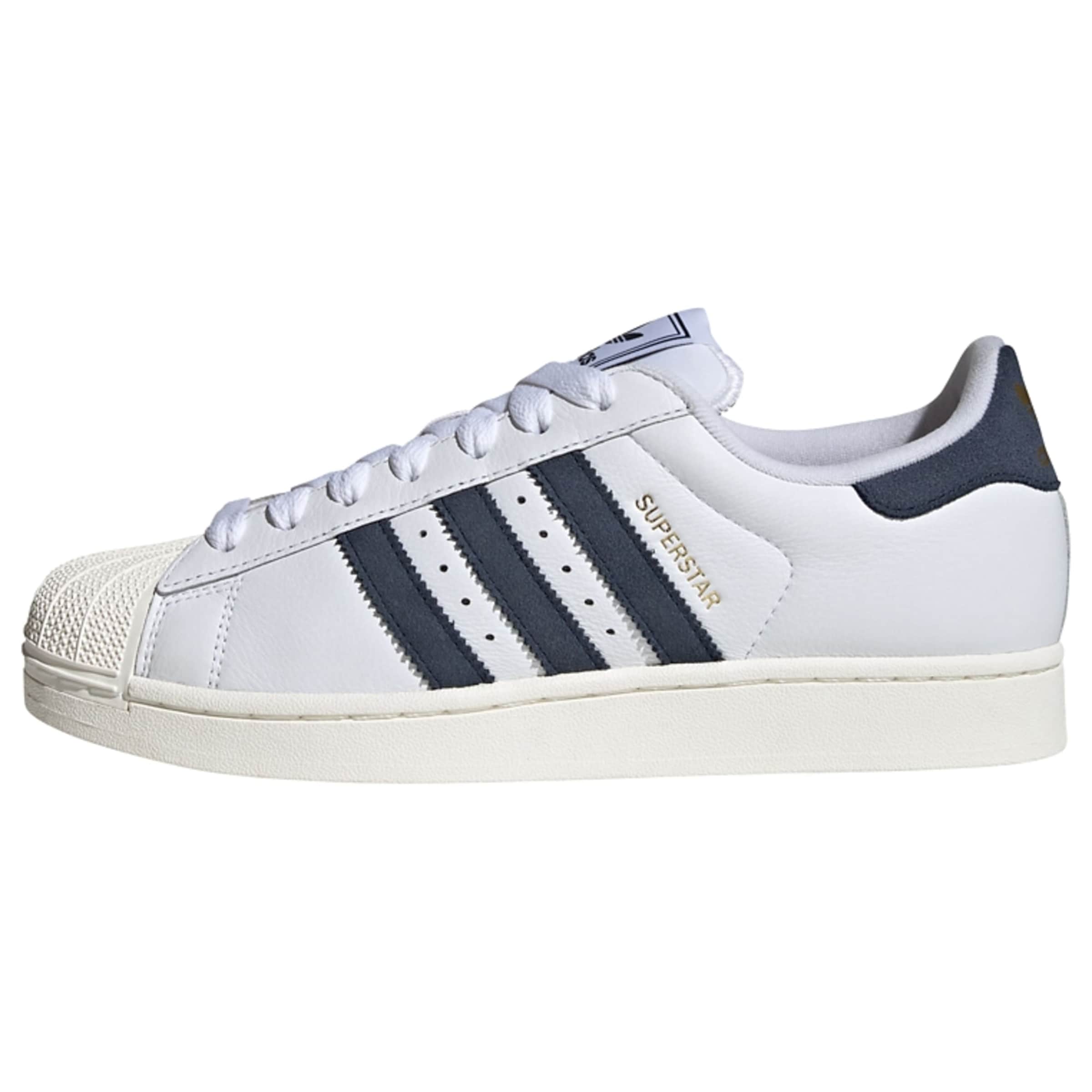 Baskets basses 'Superstar II' ADIDAS ORIGINALS en blanc : devant