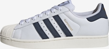 Baskets basses 'Superstar II' ADIDAS ORIGINALS en blanc : devant