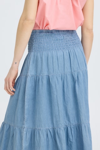 Pulz Skirt 'PZJILL' in Blue