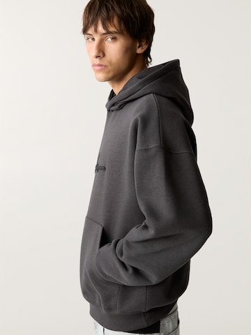 Sweat-shirt Pull&Bear en gris