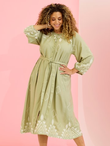 Zhenzi Dress 'Julia 1486' in Green: front