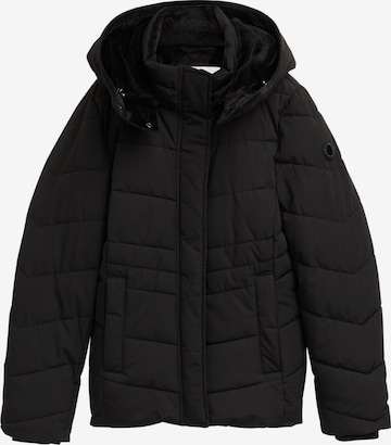 TOM TAILOR Winterjacke in Schwarz: Vorderseite