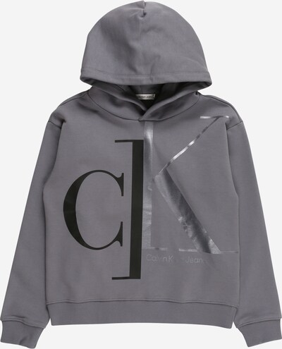 Calvin Klein Jeans Sudadera en gris / gris plateado / negro, Vista del producto
