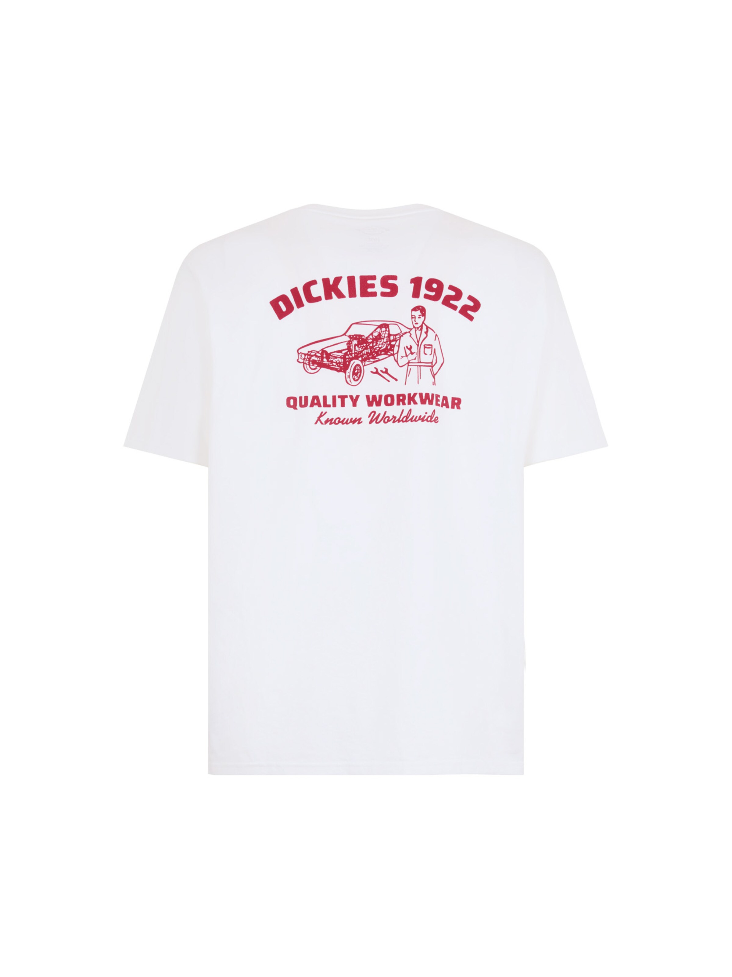 DICKIES Koszulka 'Mechanic' w kolorze biały