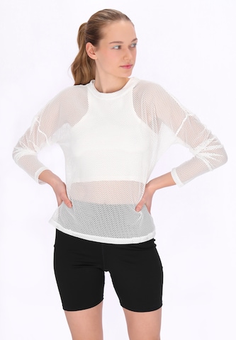 myMo ATHLSR - Camiseta funcional en blanco: frente