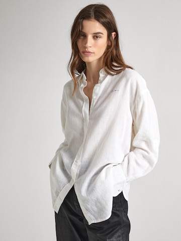 Pepe Jeans - Blusa 'PHILLY' en blanco