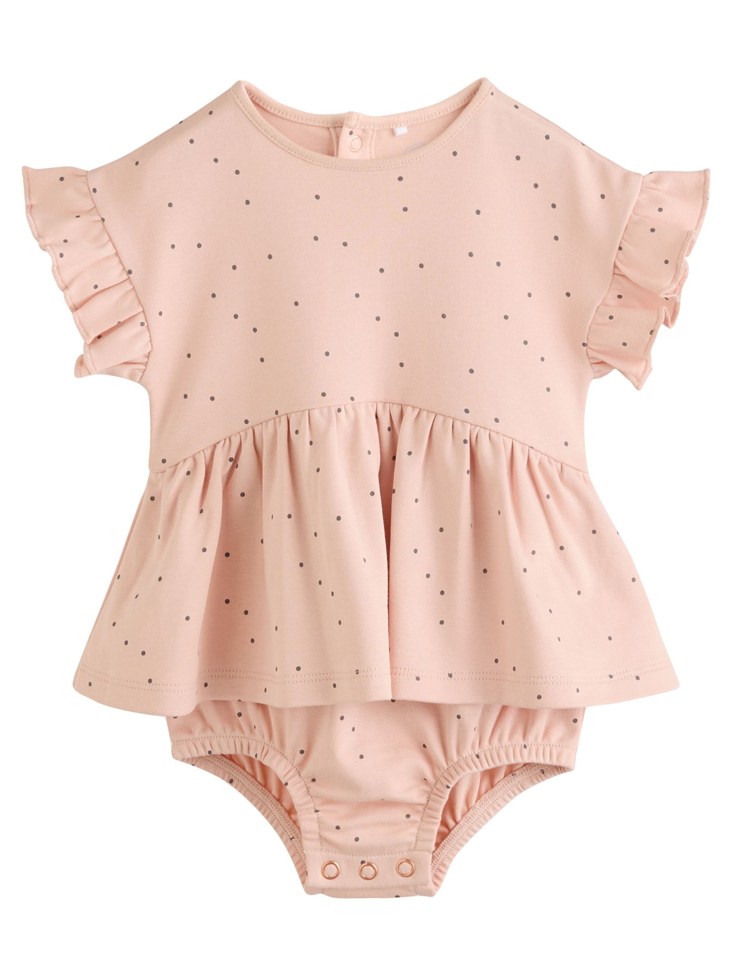 Next Sparkdräkt/body i beige